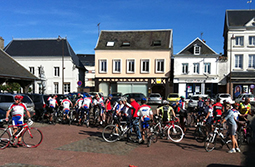 Départ place de la mairie