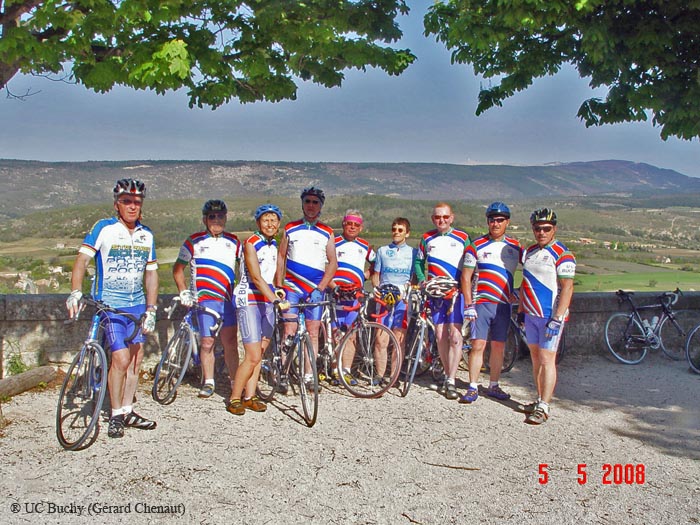 sault départ pour le mont Ventoux